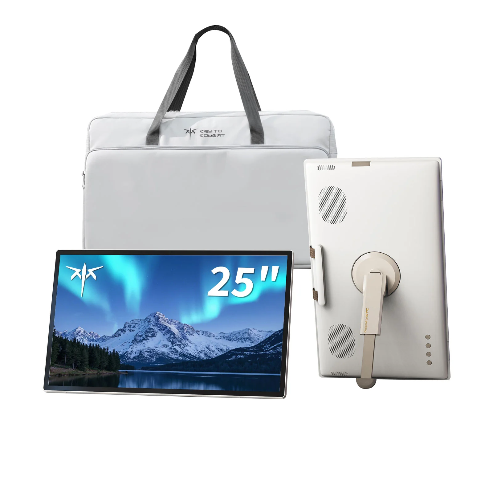 KTC MEGAPAD 25" FHD Google EDLA Portable Touch Monitor built in Camera - Image 21