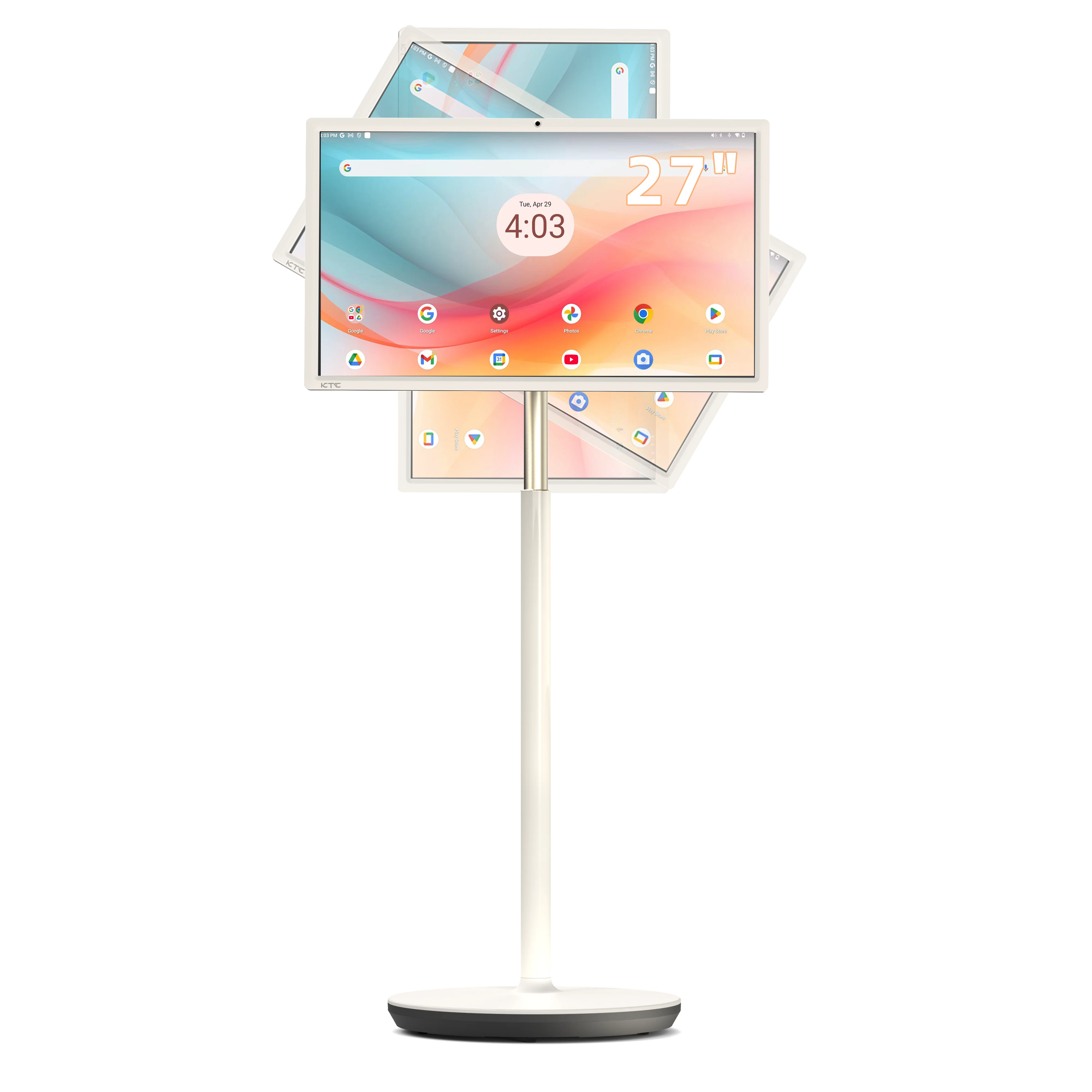 KTC MEGAPAD 27" FHD Android 14 Google EDLA Smart Touch Monitor with 9500mAh Battery - Image 13