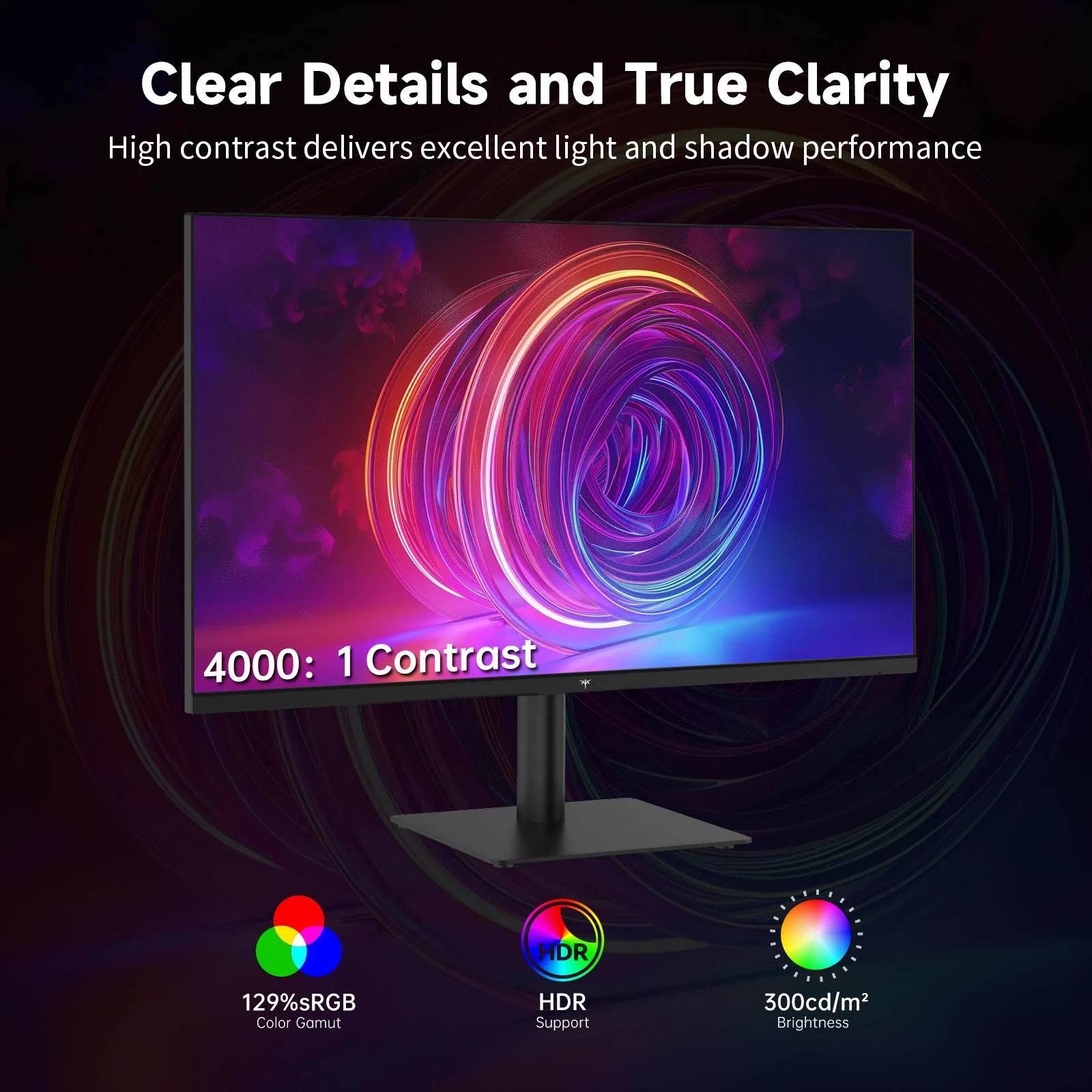 KTC 27" 2K 144Hz HVA High-contrast Gaming Monitor丨H27T27S - Image 7