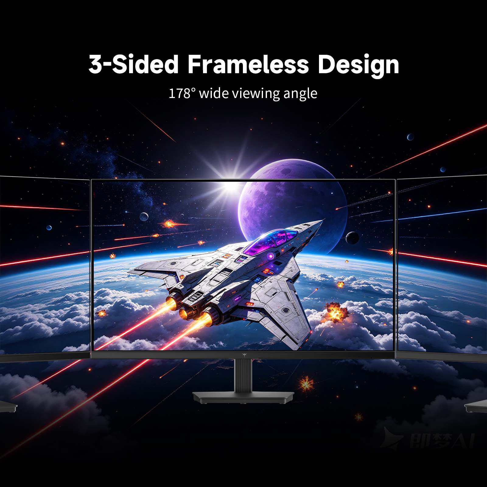 KTC 27" 2K 144Hz HVA High-contrast Gaming Monitor丨H27T27S - Image 8