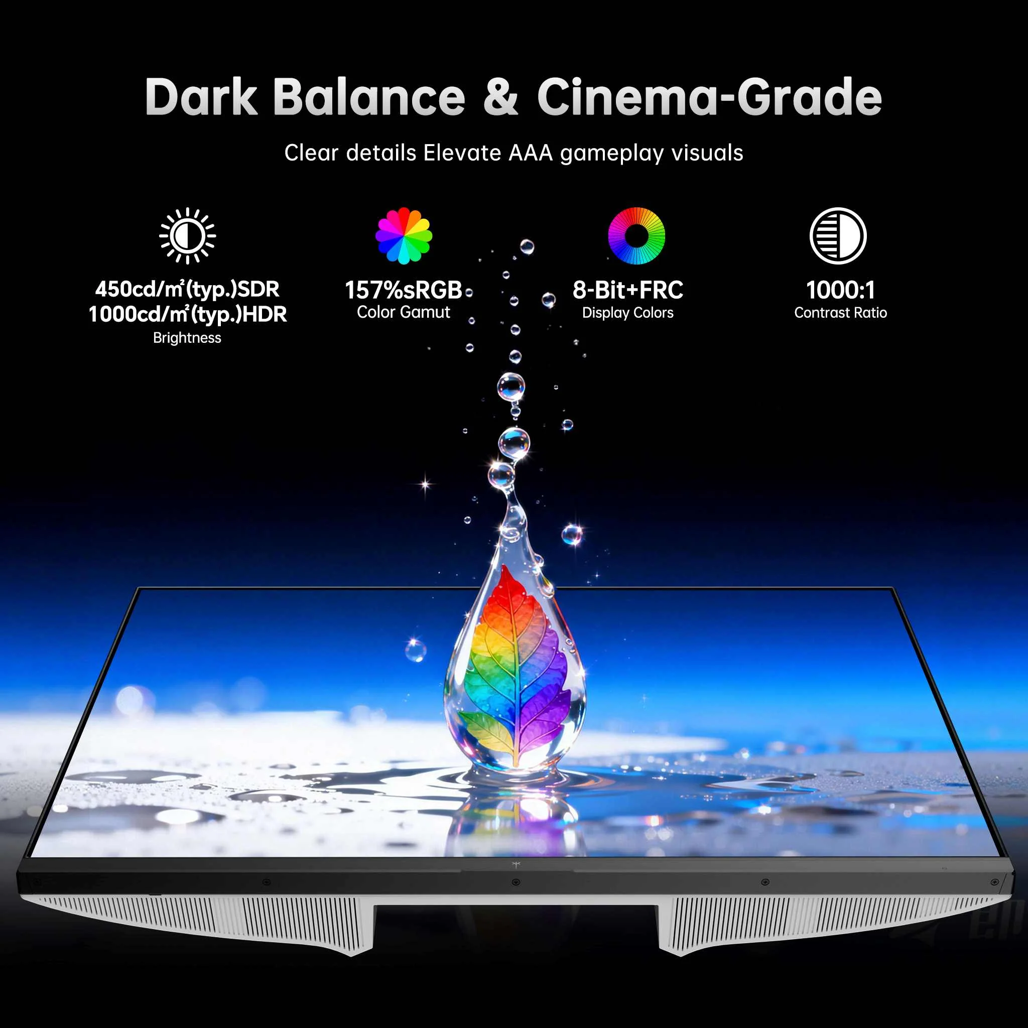 KTC Mini LED 27" 200Hz 2K HDR1000 Gaming Monitor | M27T6S - Image 6