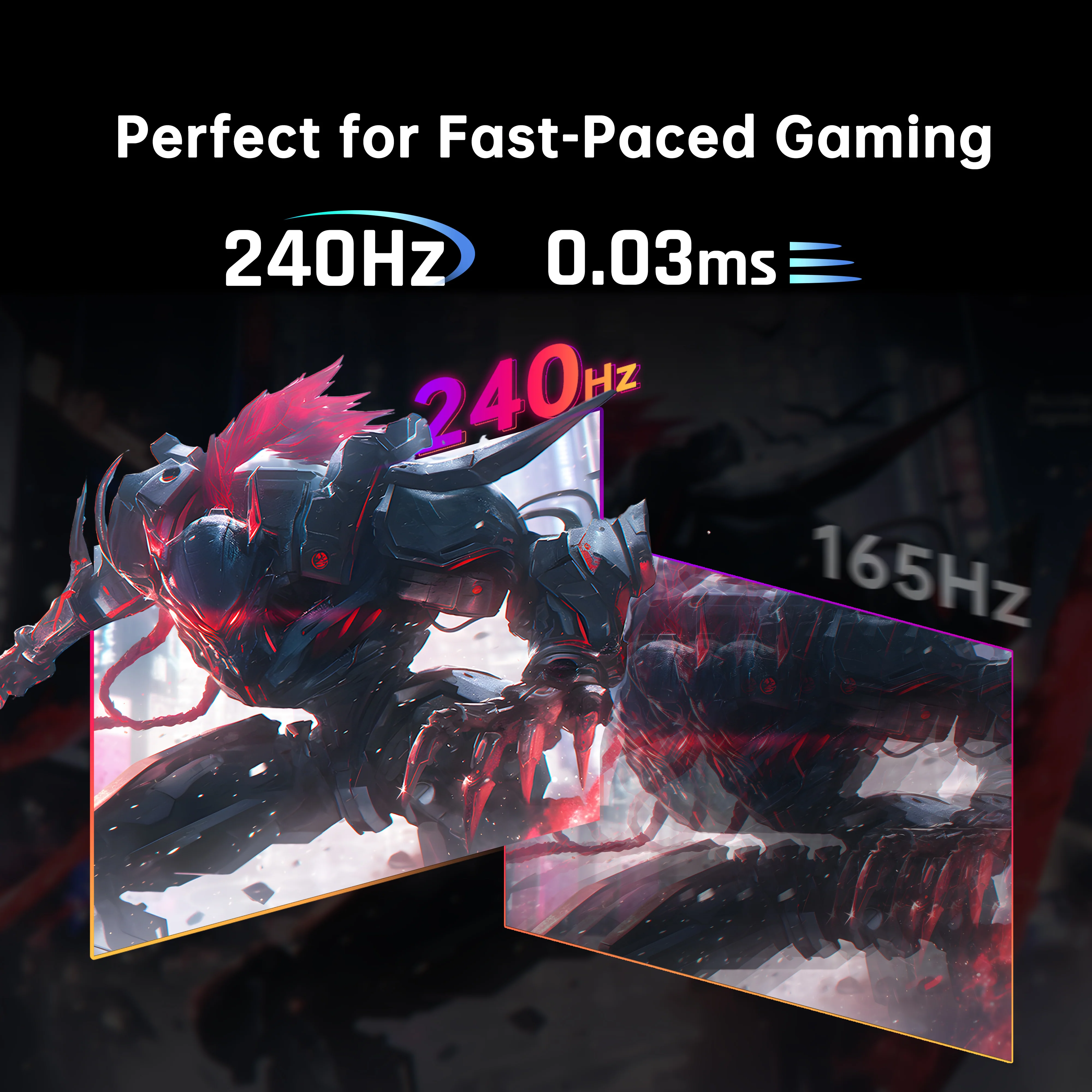 KTC OLED 27" 2K 240Hz/0.03ms USB-C Gaming Monitor | G27P6 - Image 4