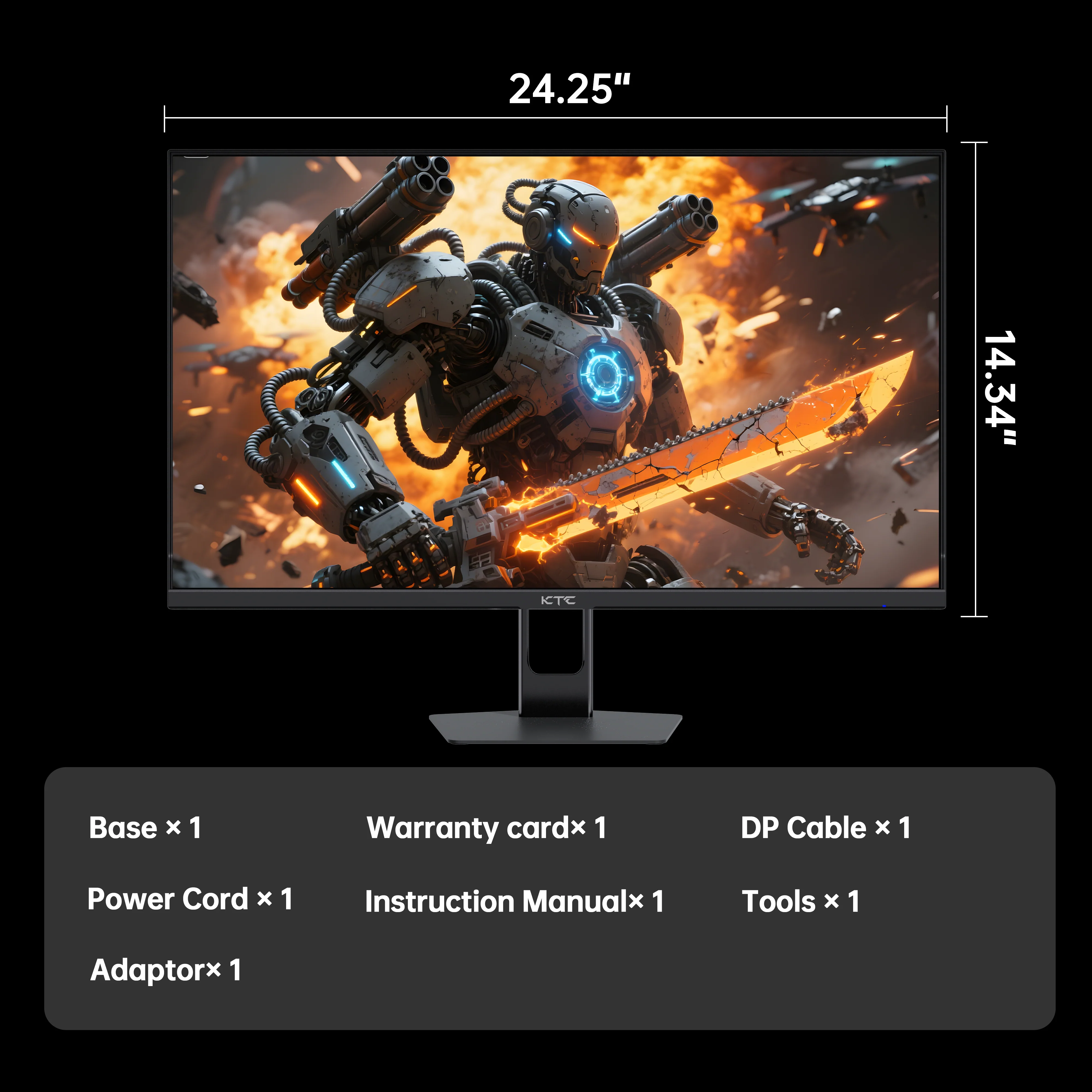 KTC 27" FHD 280Hz/1ms Gaming Monitor | H27E22P - Image 9