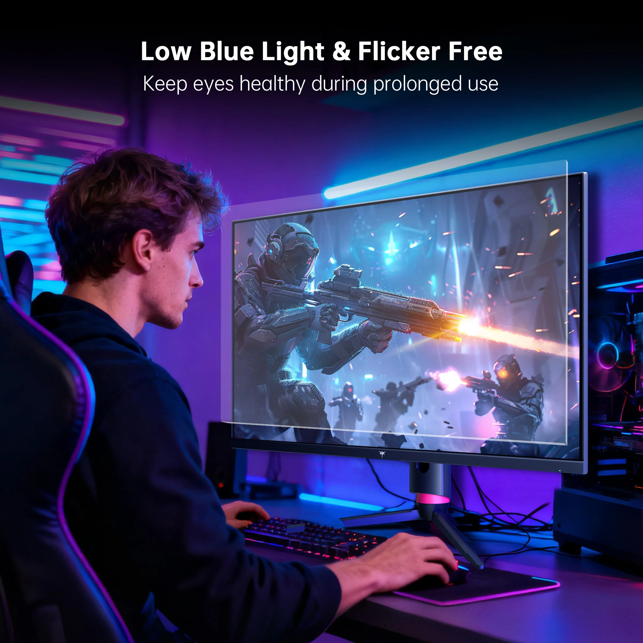 KTC 32" 4K 165Hz Gaming Monitor with Vesa Mount | H32P22P - Image 7