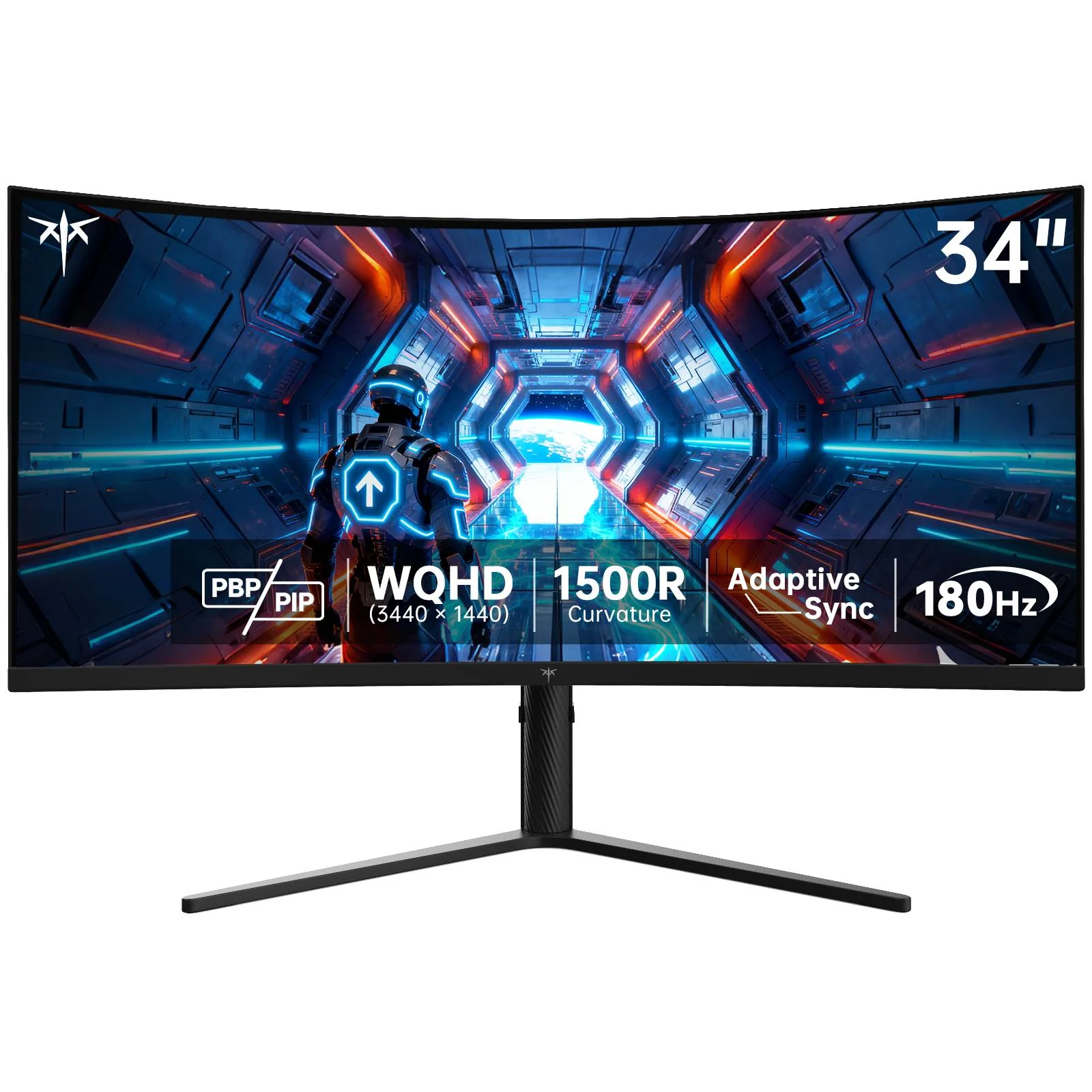 KTC 34" 2K 180Hz/1ms 1500R Curved Gaming Monitor | H34S18S - Image 14