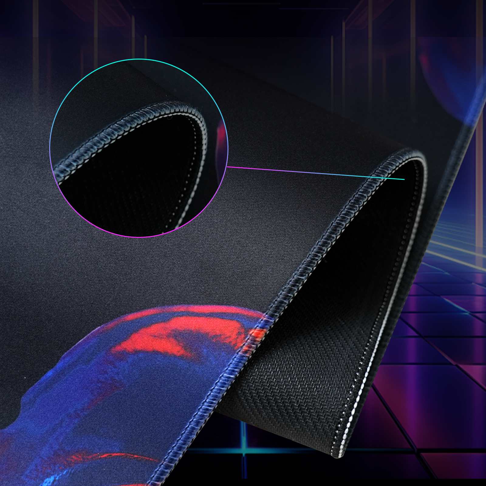 KTC Gaming MousePad with Anti-Slip, Smooth for Pro Gamers - Image 5
